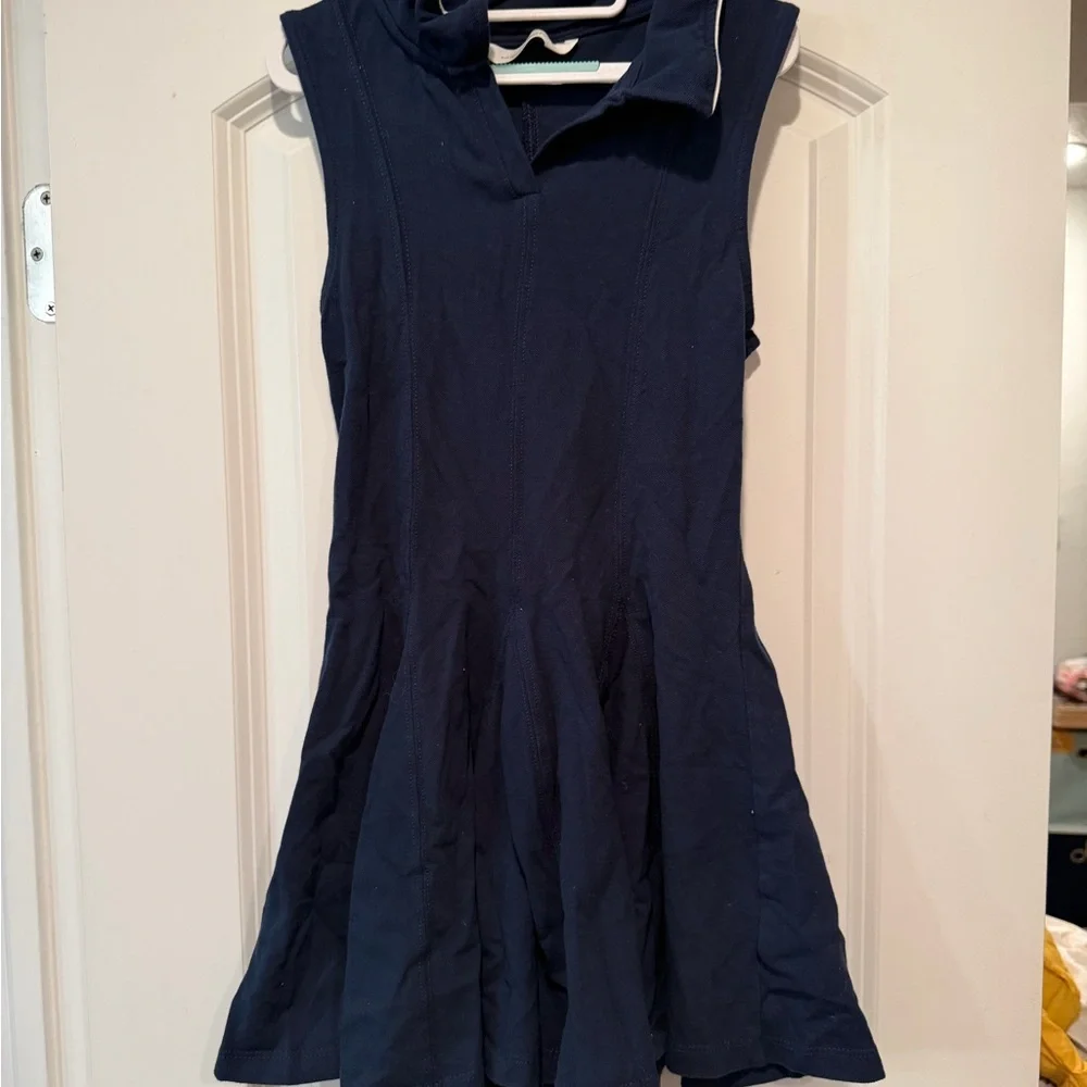 H&M navy sleeveless dress - 8/10